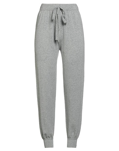 FABIANA FILIPPI Casual pants CASHMERE Light grey 100% Cashmere