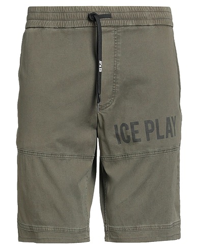 ICE PLAY Shorts & Bermuda Khaki 63% Cotton, 35% Lyocell, 2% Elastane