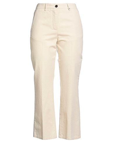 MYTHS Casual trouser Beige 68% Cotton, 22% Viscose, 5% Polyamide, 5% Polyester