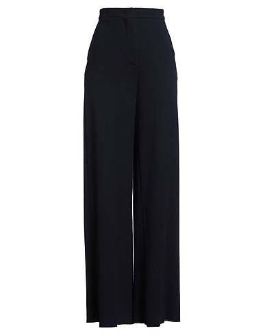 MAX MARA Casual pants Midnight blue 54% Cotton, 46% Virgin Wool