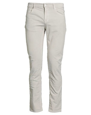 DEPARTMENT 5 Pantalone Grigio chiaro 98% Cotone, 2% Elastan