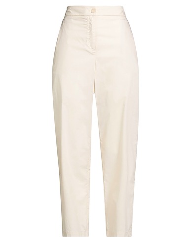 KAOS JEANS Casual pants Ivory 100% Cotton