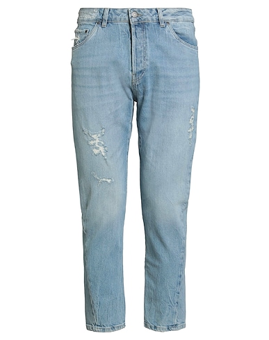 LIU •JO MAN Denim pants 99% Cotton, 1% Elastane