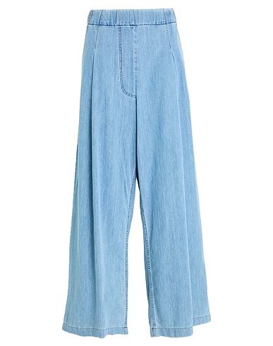 DRIES VAN NOTEN Denim pants Blue 100% Cotton