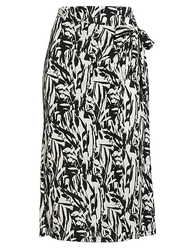 PATRIZIA PEPE Midi skirt 96% Polyester, 4% Elastane