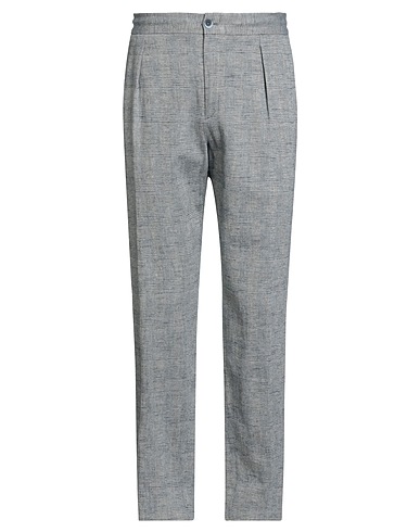 GTA IL PANTALONE Casual pants Blue 70% Cotton, 29% Linen, 1% Elastane