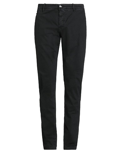 JACOB COHЁN Casual trouser Black 60% Cotton, 38% Lyocell, 2% Elastane