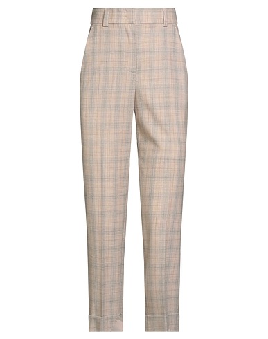 CAPPELLINI by PESERICO Casual trouser Beige 95% Virgin Wool, 4% Elastane, 1% Polyamide