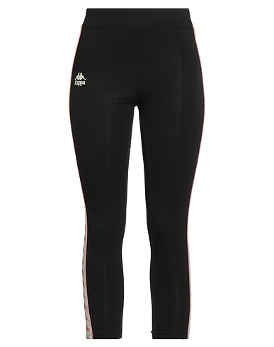 KAPPA Leggings Black 95% Cotton, 5% Elastane