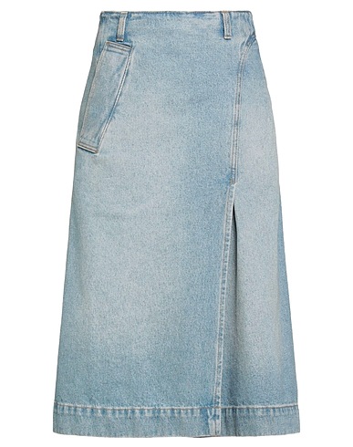 VICTORIA BECKHAM Denim skirt Blue 100% Cotton