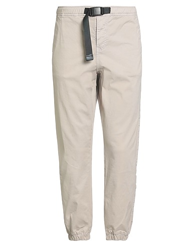 REFRIGUE Casual trouser Cream 98% Cotton, 2% Elastane