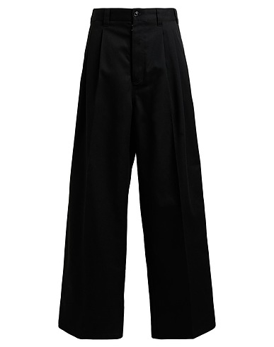 MAISON MARGIELA Casual trouser Black 60% Polyester, 40% Cotton