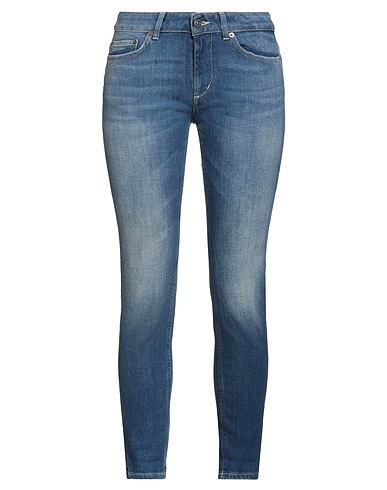 DONDUP Denim pants Blue 94% Cotton, 4% Elastomultiester, 2% Elastane