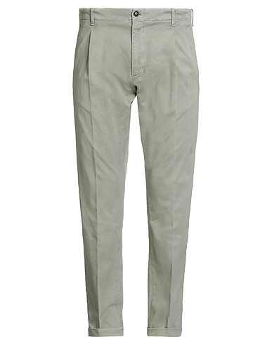 BRUNO MANETTI Pantalón Verde salvia 97% Algodón, 3% Elastán