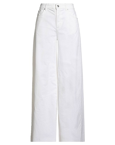 DEPARTMENT 5 Pantalone Bianco 98% Cotone, 2% Elastan