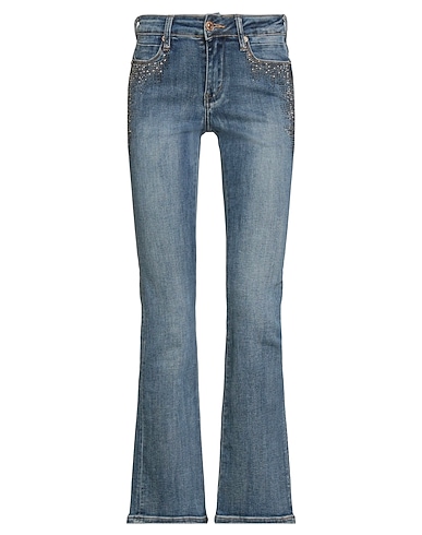 TAKE-TWO Bootcut Jeans Blue 90% Cotton, 8% Polyester, 2% Elastane