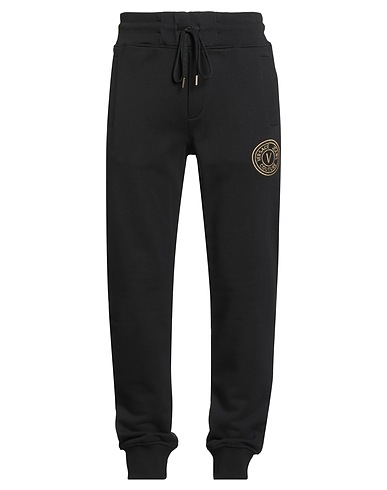 VERSACE JEANS COUTURE Casual trouser Black 100% Cotton