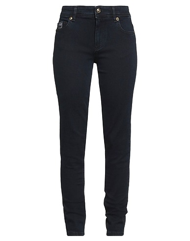 VERSACE JEANS COUTURE Denim pants Blue 99% Cotton, 1% Elastane