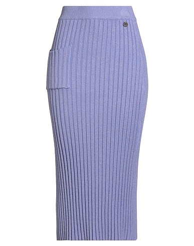 TAKE-TWO Midi skirt Lilac 51% Viscose, 28% Polyester, 21% Nylon