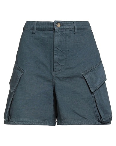 JW ANDERSON Shorts & Bermuda Slate blue 100% Cotton