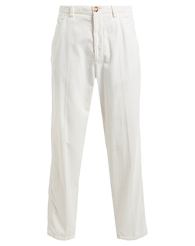 BRUNELLO CUCINELLI Hosen Weiß 100% Baumwolle