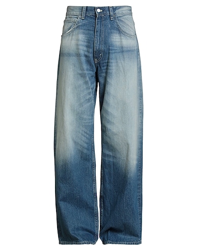 CHEAP MONDAY Denim trousers Blue 100% Cotton
