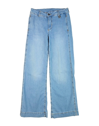 LIU •JO Denim pants Blue 97% Cotton, 3% Elastane