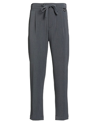OFFICINA 36 Casual trouser Grey 62% Polyester, 27% Viscose, 7% Wool, 4% Elastane
