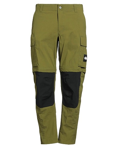 THE NORTH FACE 캐주얼 바지 밀리터리 그린 64% 코튼, 33% 나일론, 3% 엘라스테인