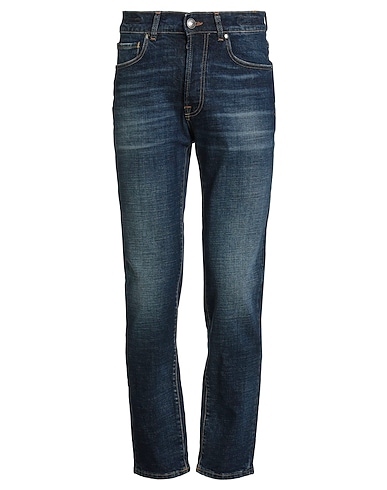 BARMAS Denim pants Blue 99% Cotton, 1% Elastane