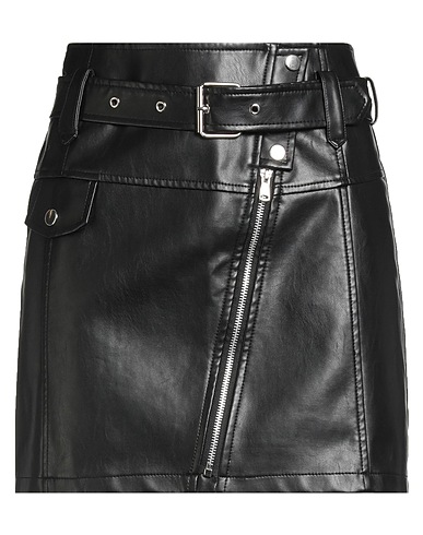 LE VOLIÈRE Mini skirt Black 100% Polyester