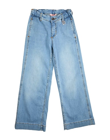 LIU •JO Denim trousers Blue 97% Cotton, 3% Elastane