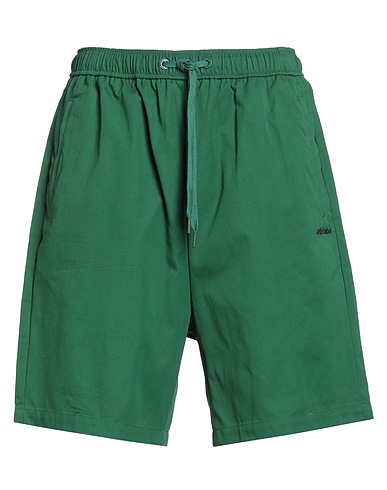 AFTERLABEL Shorts & Bermuda Dark green 71% Cotton, 29% Polyester