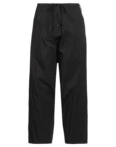 YOHJI YAMAMOTO Повседневные брюки Чёрный 70% Хлопок, 30% Нейлон