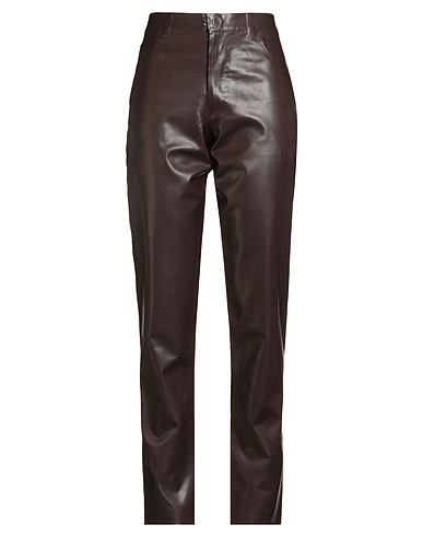 MARNI Pantalone Testa di moro 100% Lana Vergine, Poliestere, Poliuretano