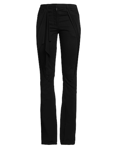 COURRÈGES Bootcut Jeans Black 98% Cotton, 2% Elastane, Viscose