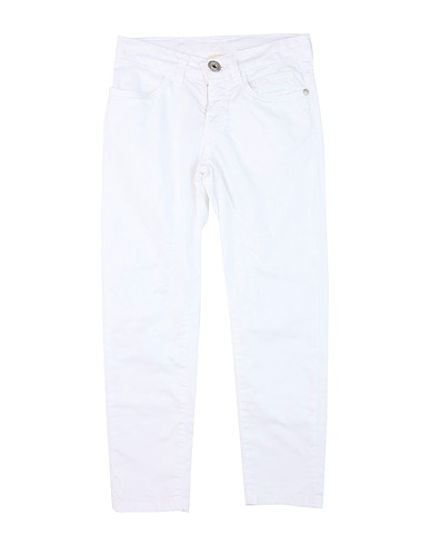 SIVIGLIA WHITE Casual trouser White 97% Cotton, 3% Elastane