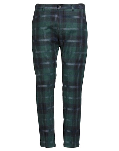 DEPARTMENT 5 パンツ グリーン ポリエステル 45% / ナイロン 24% / レーヨン 13% / ウール 12% / ポリウレタン 6%