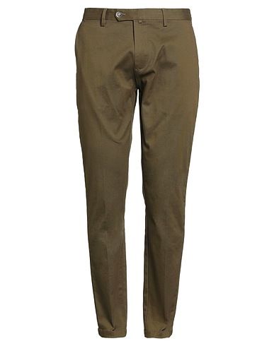 GIANNI LUPO Pantalón Verde militar 85% Algodón, 13% Tencel™, 2% Elastán