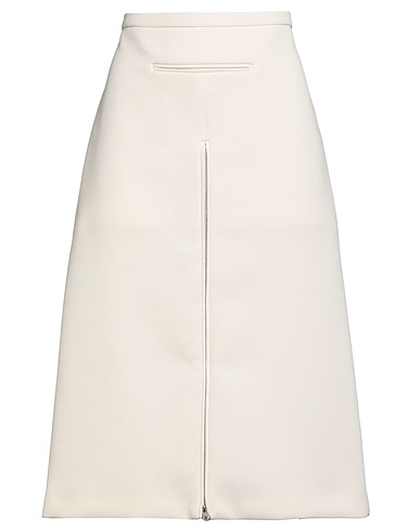 COURRÈGES Gonna midi Panna 100% Poliestere