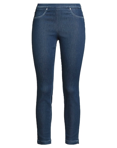 JACOB COHЁN Denim pants BLU 74% Cotton, 24% Polyamide, 2% Elastane