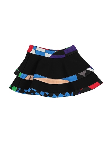 PUCCI Skirt Black 71% Viscose, 24% Polyamide, 5% Elastane