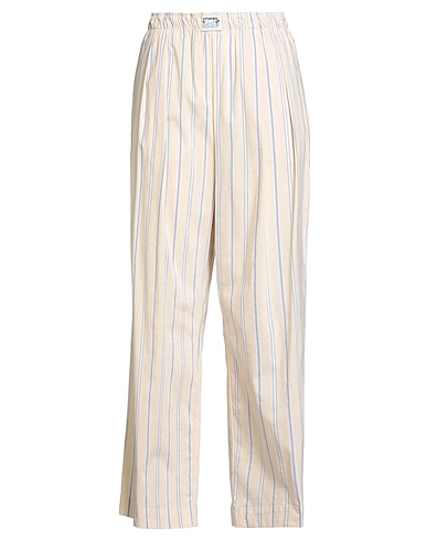 OTTOD'AME Casual trouser Cream 75% Cotton, 21% Polyamide, 4% Elastane