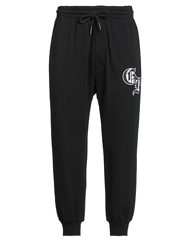 GAëLLE Paris Casual trouser Black 90% Cotton, 10% Polyester, Elastane