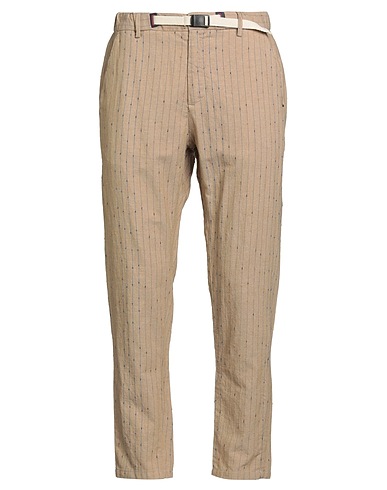 BOB Casual pants Sand 72% Cotton, 27% Linen, 1% Polyamide