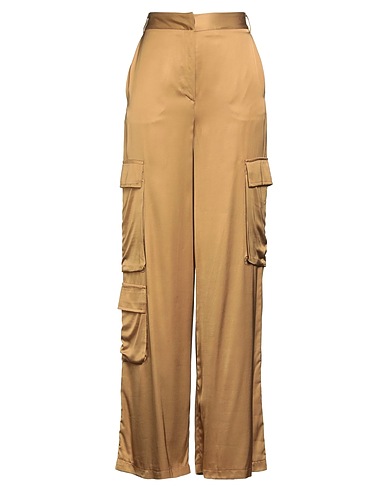 ICONA Casual παντελόνι Χρώμα της άμμου 100% Βισκόζη