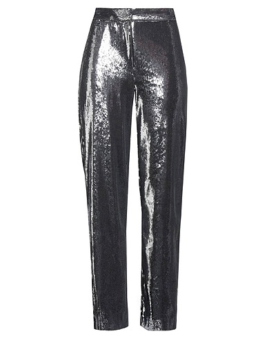 SAMSØE Φ SAMSØE Casual trouser Charcoal 70% Polyester, 30% Recycled polyester