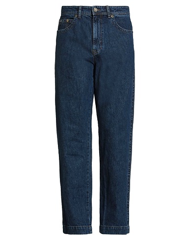 VERSACE JEANS COUTURE Denim trousers Blue 100% Cotton