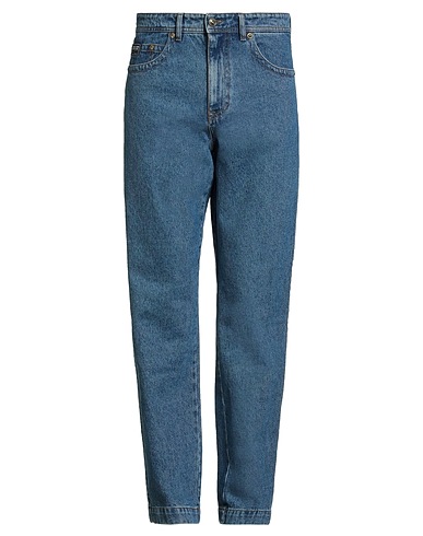VERSACE JEANS COUTURE Denim trousers Blue 100% Cotton