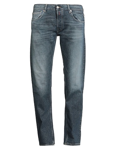 REPLAY Denim trousers Blue 99% Cotton, 1% Elastane